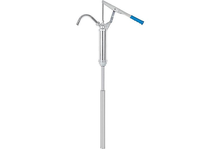 Handhebelpumpe Metall 35.210 14l/min mit Saugrohr 400-900mm