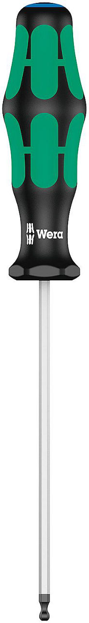 Innensechskant-Kugelkopf-Schraubendreher Wera 352 Kraftform Plus-Serie 300, Klinge Sechskant, Black Point-Spitze, SW 3,0 x 100 mm Innensechskant-Kugelkopf-Schraubendreher Wera 352 Kraftform Plus-Serie 300, Klinge Sechskant, Black Point-Spitze, SW 3,0 x 100 mm