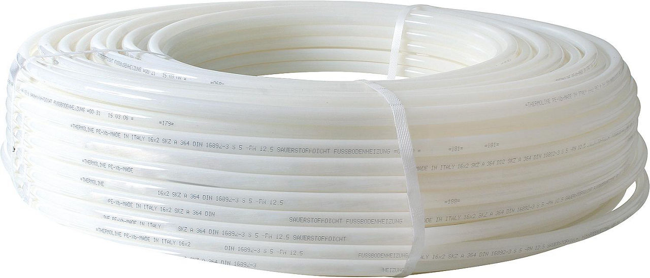 Kunststoffrohr PE-RT 17 x 2mm, Rolle a 600m Kunststoffrohr PE-RT 17 x 2mm, Rolle a 600m