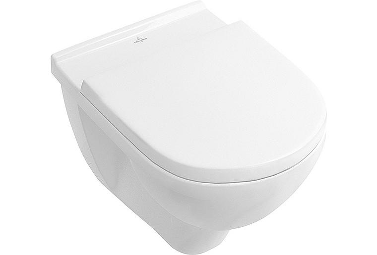 Combi-Pack V+B O.Novo Wand-Tiefspül-WC Spülrandlos + WC-Sitz softclose,weiß Combi-Pack V+B O.Novo Wand-Tiefspül-WC Spülrandlos + WC-Sitz softclose,weiß
