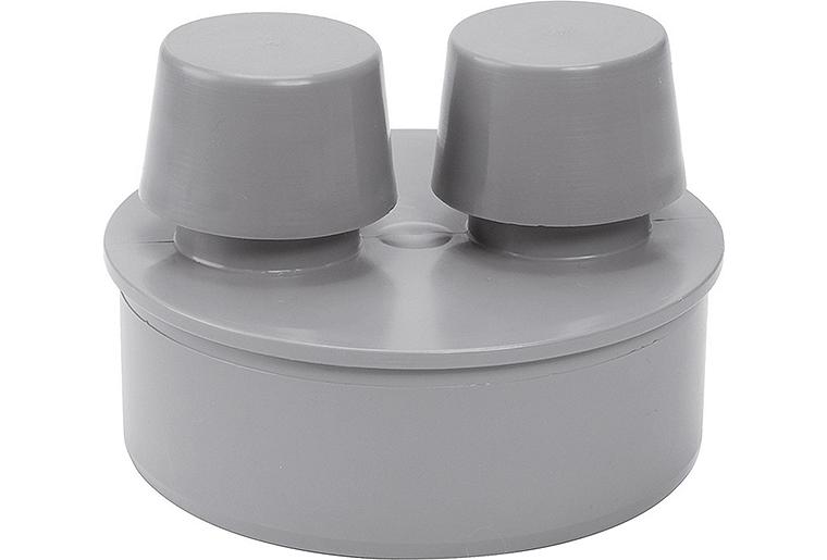 Airfit Rohrbelüfter aus PP für Abflussrohr, DN 110 grau Airfit Rohrbelüfter aus PP für Abflussrohr, DN 110 grau