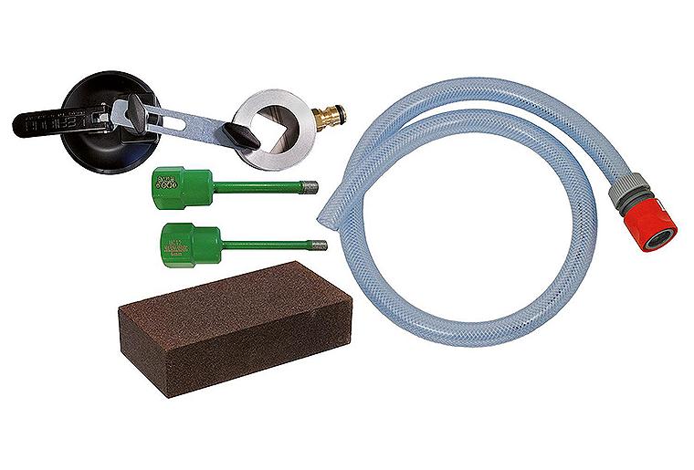 Starterset EIBENSTOCK 5-teilig passend zur Fliesenbohrmaschine