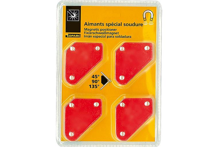 Magnetische-Schweißwinkel im Blister VPE = 4 Stück Magnetische-Schweißwinkel im Blister VPE = 4 Stück