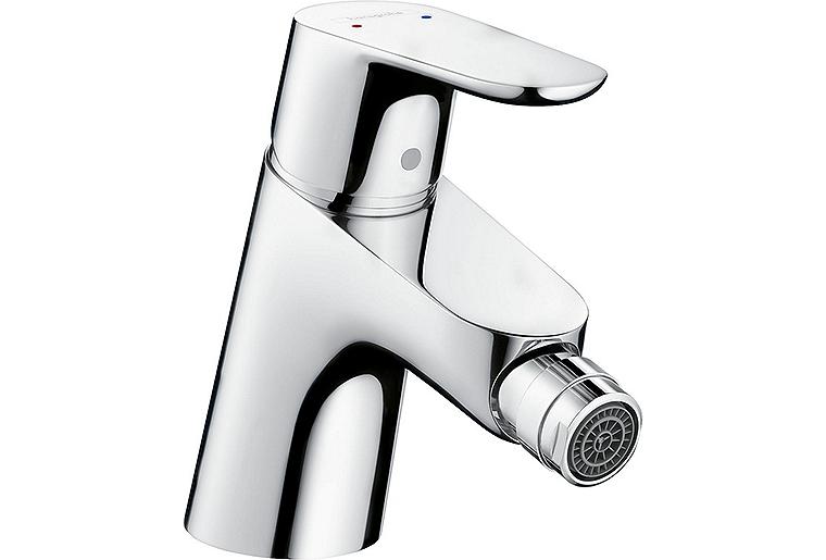 Bidetmischer Hansgrohe Focus Ausladung 126 mm chrom Bidetmischer Hansgrohe Focus Ausladung 126 mm chrom