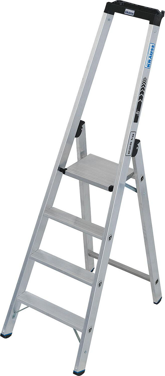 Stufen- Stehleiter Schwerlast 4 Stufen 225 kg Stufen- Stehleiter Schwerlast 4 Stufen 225 kg