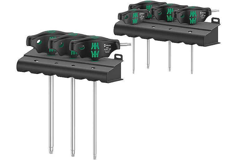Torx®-Schraubendreher-Satz WERA 467/7 HF Set 1 Serie 400 Quergriff, Haltefunktion, 7-teilig
