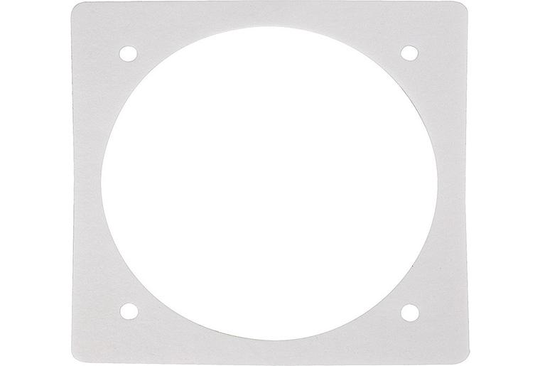 Lüfterdichtung Sibralpapier weiß