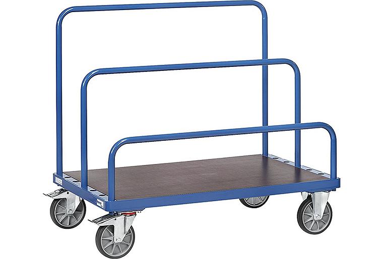 Plattenwagen ohne Bügel fetra® 4463, Ladefläche 1200x800mm
