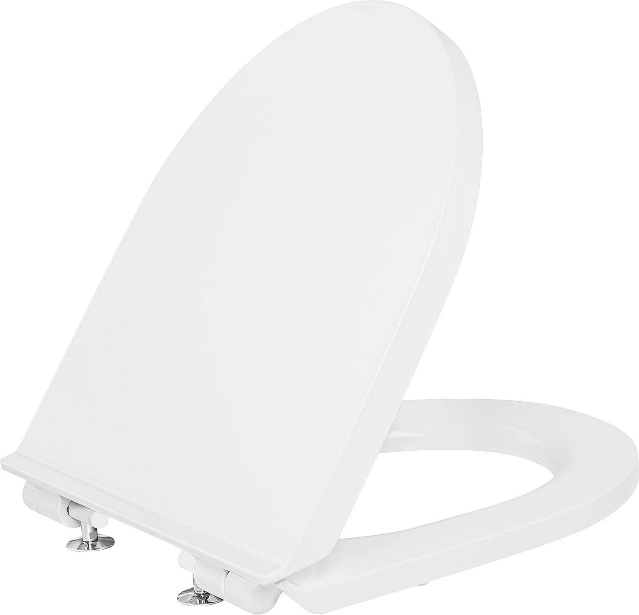 WC-Sitz Duravit No. 1 m. Softclose, Scharniere edelstahl, weiß