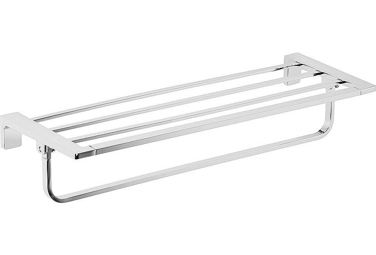 Handtuchablage Erico 596x125x210 mm Zink verchromt