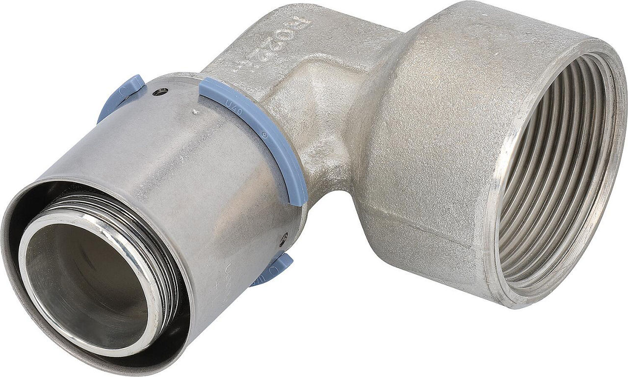Uponor S-Press Winkelmuffe Ø40mm-DN40 (1 1/2") IG Uponor S-Press Winkelmuffe Ø40mm-DN40 (1 1/2") IG