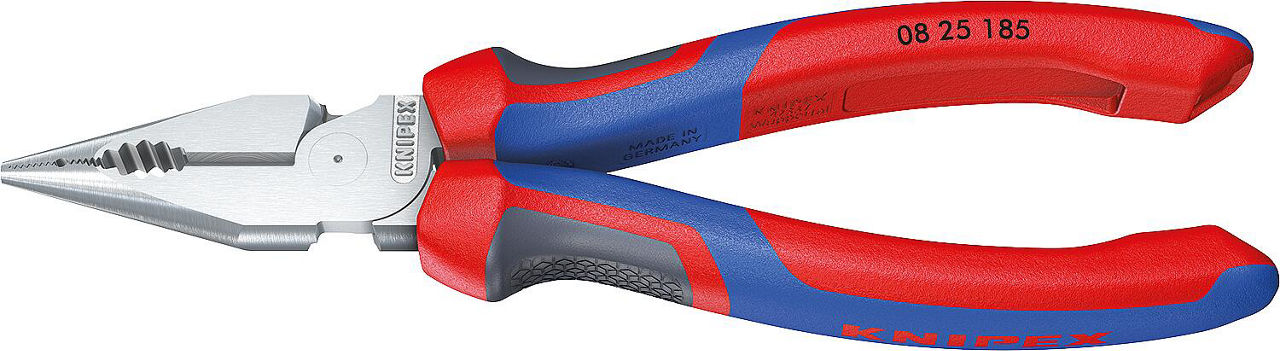 Spitzkombizange KNIPEX Länge: 185 mm, verchromt