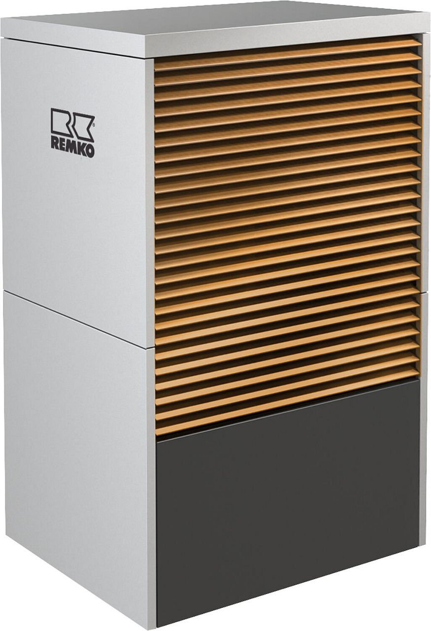 Monoblock-Wärmepumpe Remko LWM 80 (R 454B), 1 - 7 kW, Holzoptik Monoblock-Wärmepumpe Remko LWM 80 (R 454B), 1 - 7 kW, Holzoptik