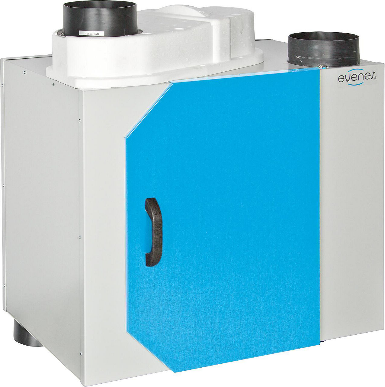 KWL EVENES HRV 35 OO BY, 3-stufig,Vol.max 350m³/h,An- schluss oben/oben KWL EVENES HRV 35 OO BY, 3-stufig,Vol.max 350m³/h,An- schluss oben/oben