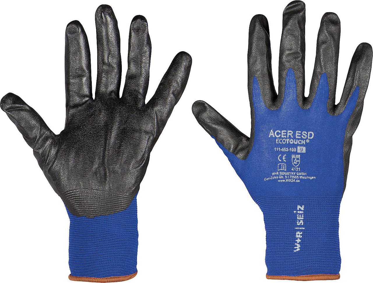 ESD-Arbeitshandschuhe ACER Größe S ESD-Arbeitshandschuhe ACER Größe S
