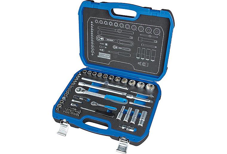Steckschlüssel-Satz GEDORE 19 BMC 20, 69-teilig 1/4" und 1/2"
