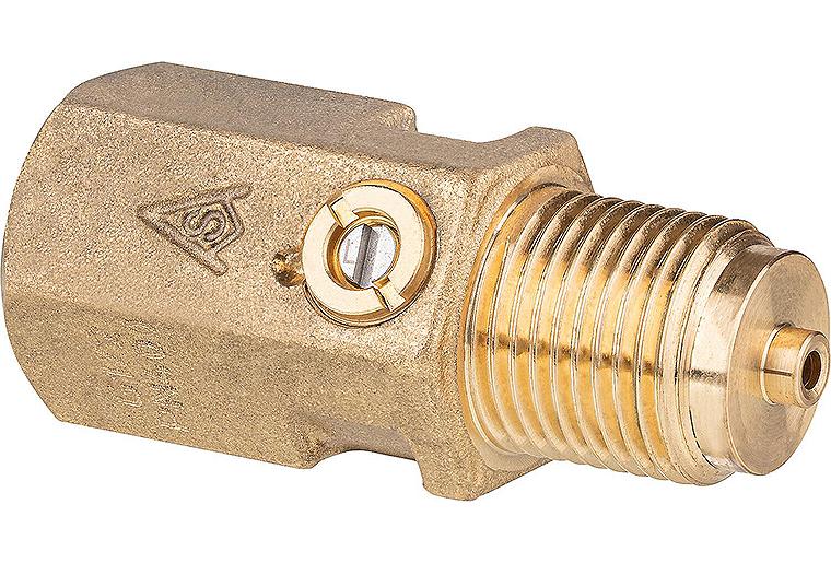 Manometerzubehör Drosselvorrichtung Muffe x Zapfen PN 250 G 1/2"