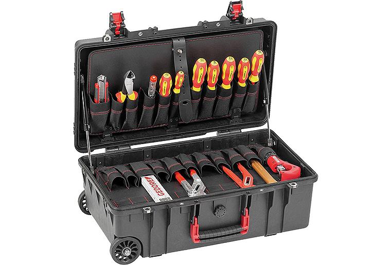 Werkzeugkoffer GEDORE red R21902072 Werkzeugtrolley Sanitär, 72-teilig