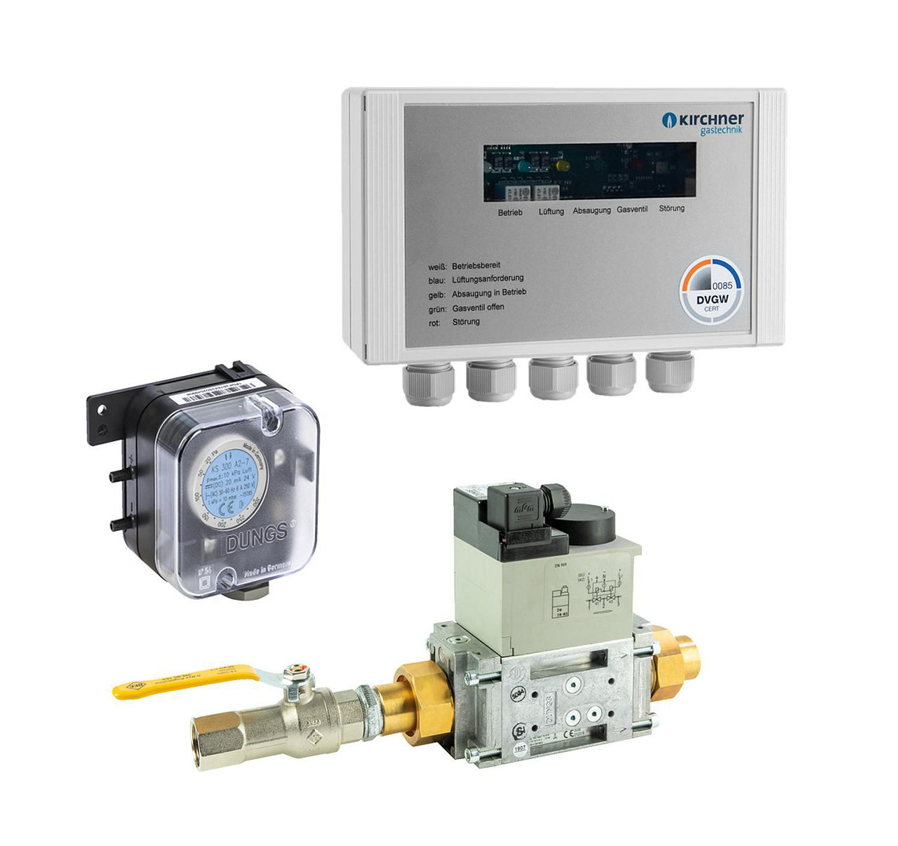 Küchenabgassicherung EMS 320R05 DN20(3/4") 230V bis 55KW Belastung Küchenabgassicherung EMS 320R05 DN20(3/4") 230V bis 55KW Belastung
