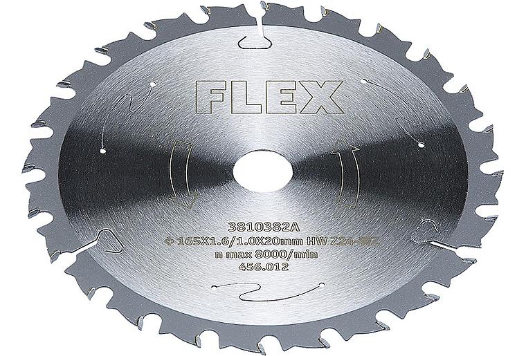 Kreissägeblatt FLEX D: 165x1,6x20mm
