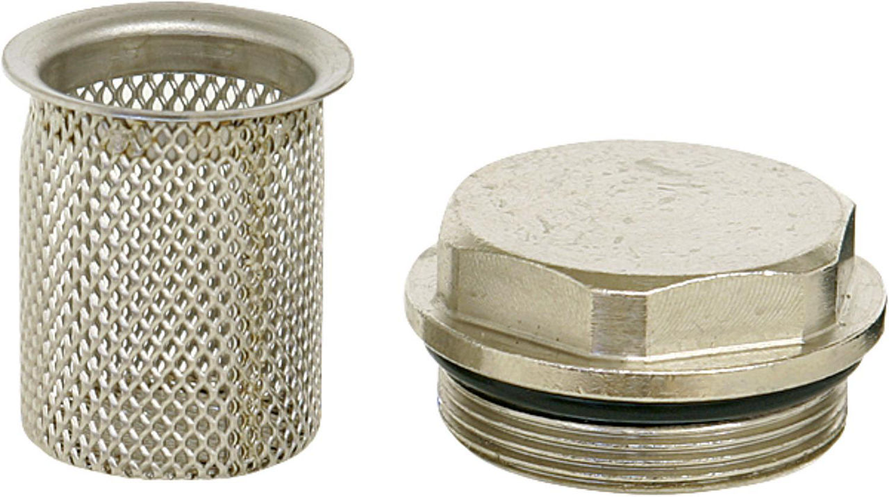 Filter-Set 1/2" / 3/4" Filter mit Stopfen