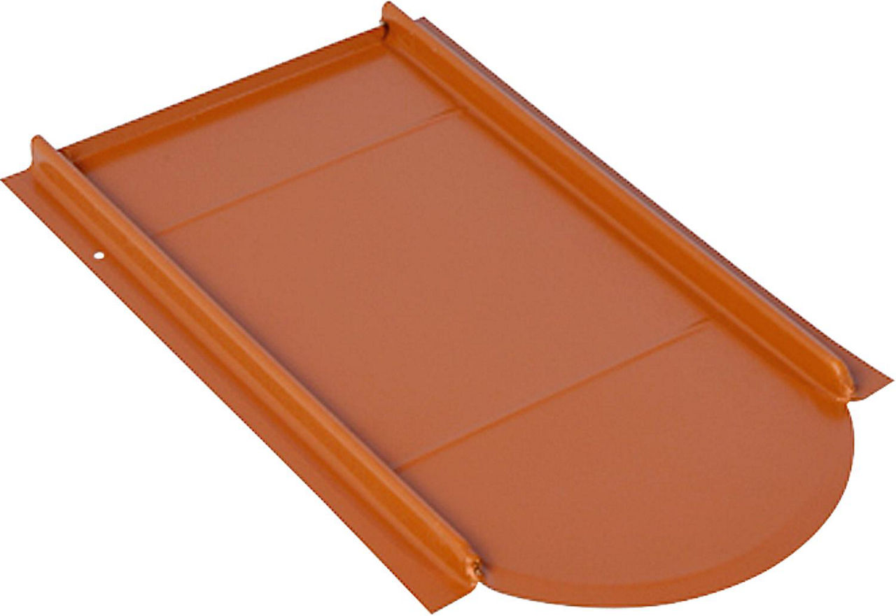 Unterlegplatte Typ Biber Vario, Farbe Rot Unterlegplatte Typ Biber Vario, Farbe Rot