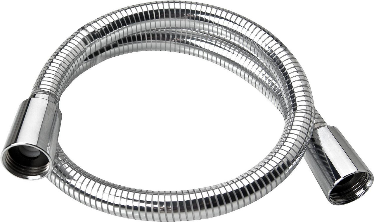 Brauseschlauch DN15-600 mm Luxus Chromline, glatt, beidseitiger Drehwirbel