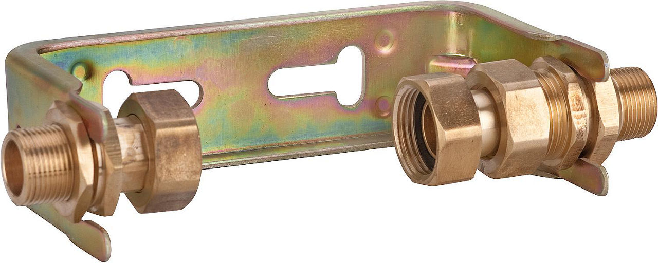 Wasserzählerbügel 3/4"x 3/4" für Steigrohrzähler Qn2,5 Wasserzählerbügel 3/4"x 3/4" für Steigrohrzähler Qn2,5