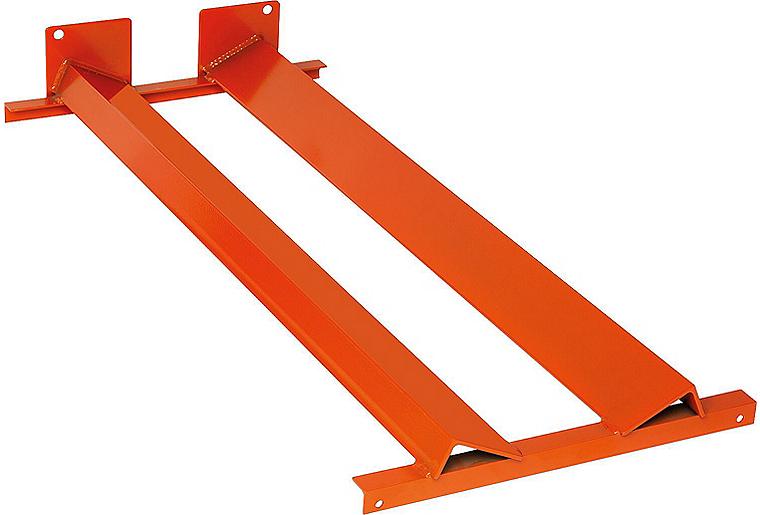 Fassauflage ARTUS für Palettenregal Horizontal mit Endanschlag für 200 Liter-Fass RAL 2004