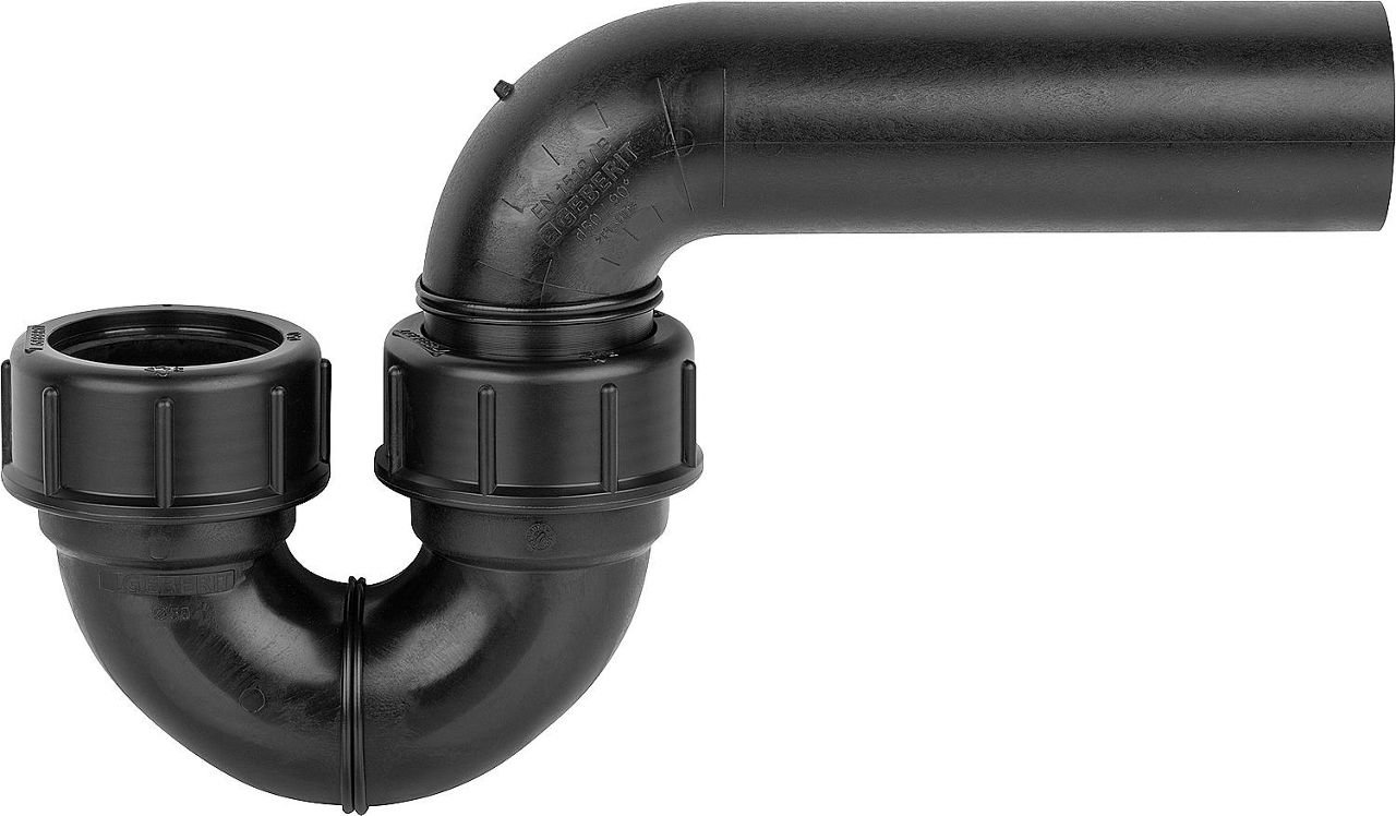 Siphon zu Rohbau-Set CleanLine Ausführung senkrecht/waagrecht, DN50 Siphon zu Rohbau-Set CleanLine Ausführung senkrecht/waagrecht, DN50