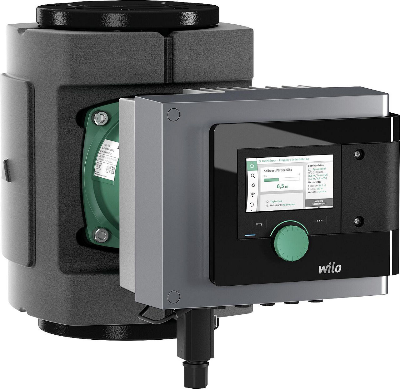 Umwälzpumpe Wilo Stratos Maxo 80/0,5-12(DE)PN6,DN80 Flansch, BL:360mm, 230V Umwälzpumpe Wilo Stratos Maxo 80/0,5-12(DE)PN6,DN80 Flansch, BL:360mm, 230V