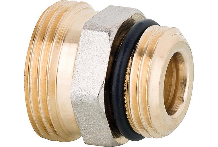 Anschlussnippel DN 15 (1/2") x DN (3/4") Eurokonus