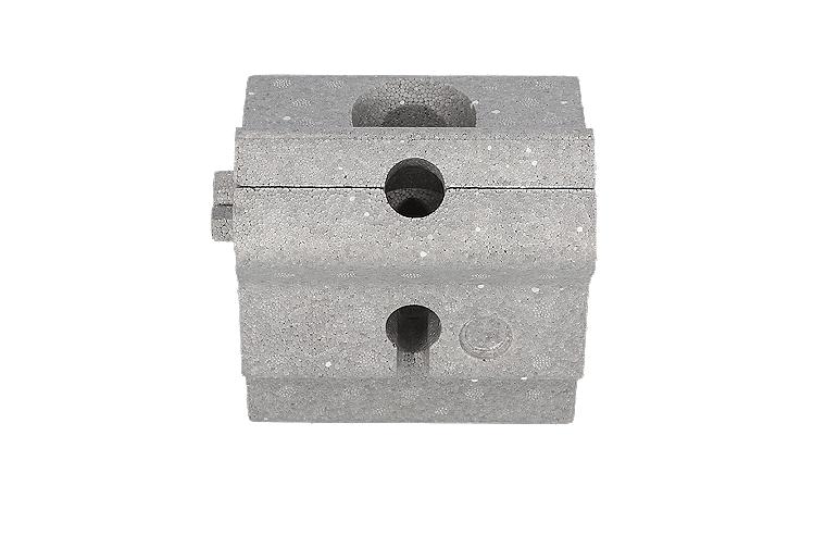 Dämmschale für Abzweig-T-Ventile für DN 20 und DN 25 Dämmschale für Abzweig-T-Ventile für DN 20 und DN 25