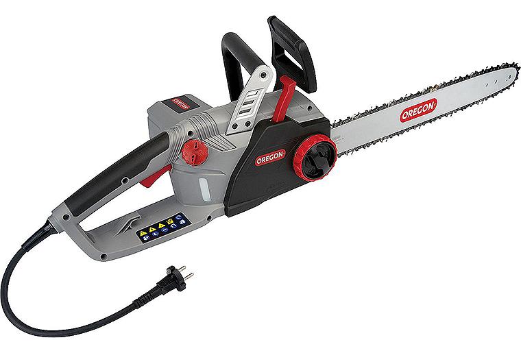 Elektrokettensäge Oregon CS1500, 230V, 45cm Schwertlänge mit integriertem Schärfsystem