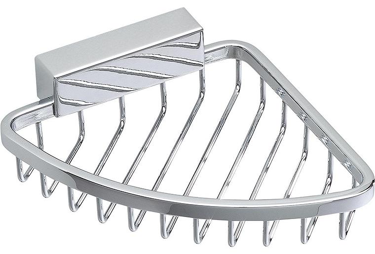 Seifenkorb Iris² BxHxT: 134x30x145 mm Zink verchromt