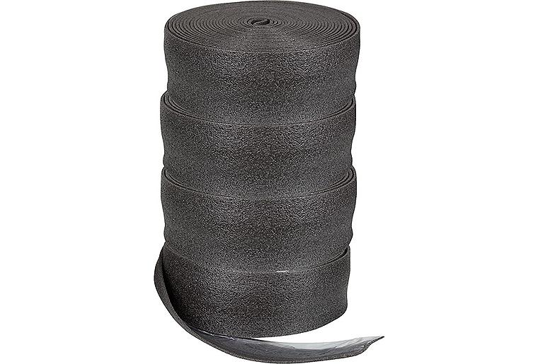 Randdämmstreifen mit Folienlasche, 180x8mm, VPE 100 4 Rollen á 25m Randdämmstreifen mit Folienlasche, 180x8mm, VPE 100 4 Rollen á 25m