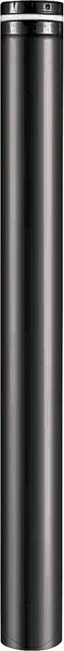 Kaminofen Zubehör Pellet-Rohr Ø 100 mm, L = 1000 mm, Schwarz emailliert Kaminofen Zubehör Pellet-Rohr Ø 100 mm, L = 1000 mm, Schwarz emailliert