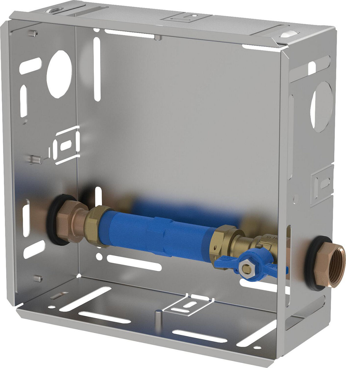 Wasserstation MSM-1LN110-oA für 110mm Wasserzähler DN20 (3/4") Wasserstation MSM-1LN110-oA für 110mm Wasserzähler DN20 (3/4")