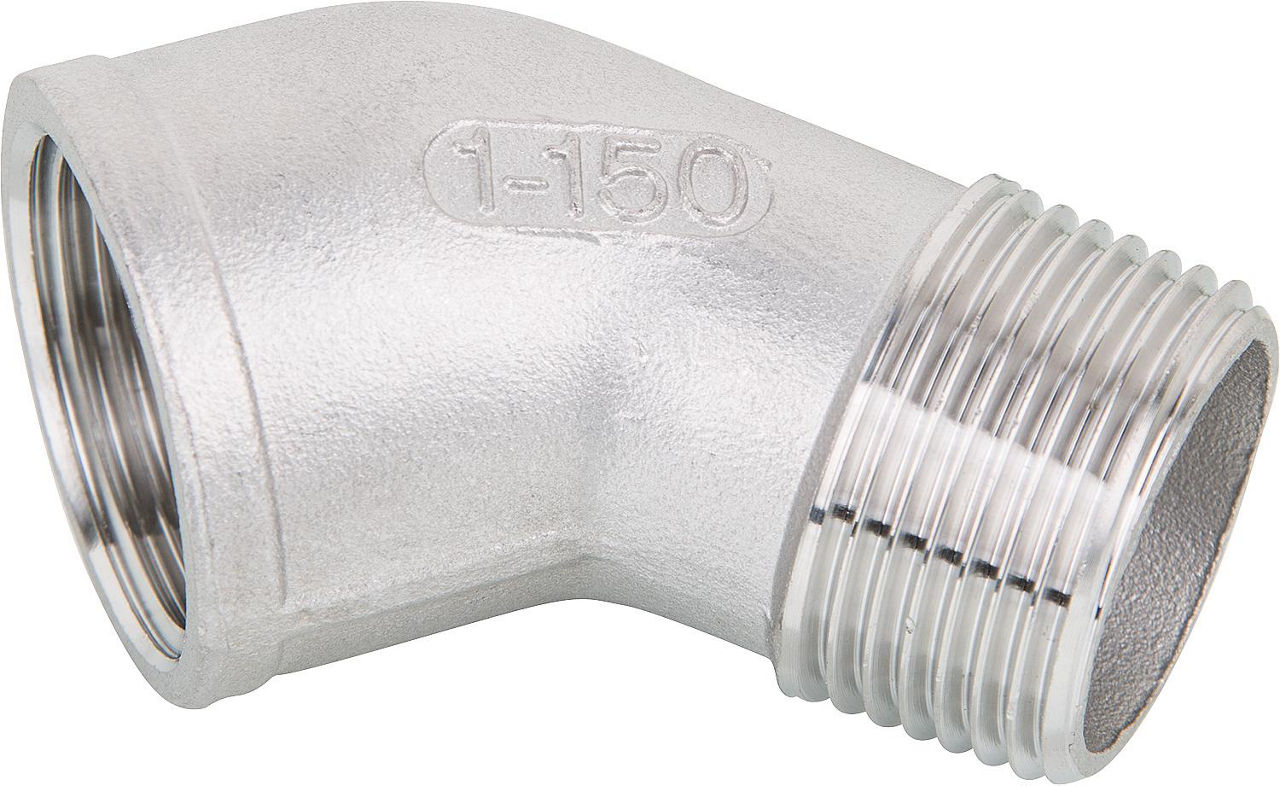 Winkel 45 V4A IG/AG 1 1/2"