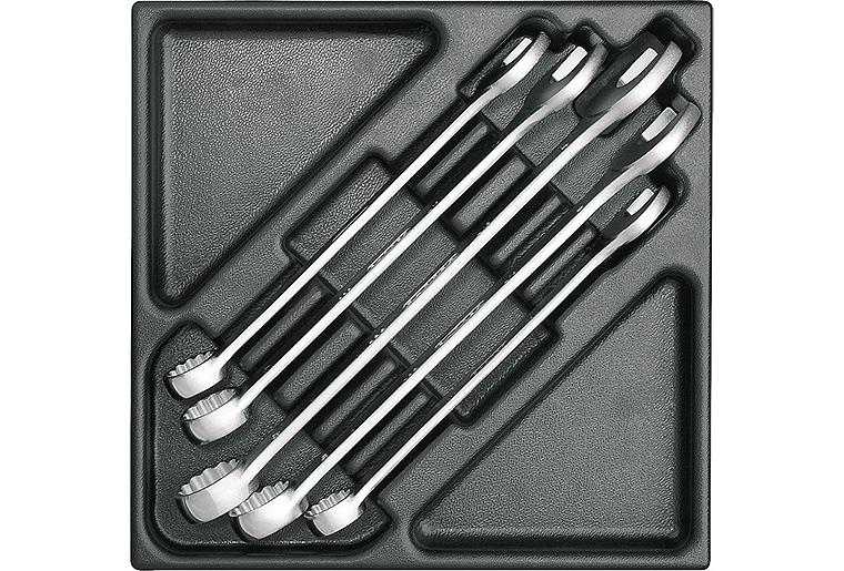 Ringmaulschlüsselsatz GEDORE 5-teilig in ABS-Kunststoff Modul