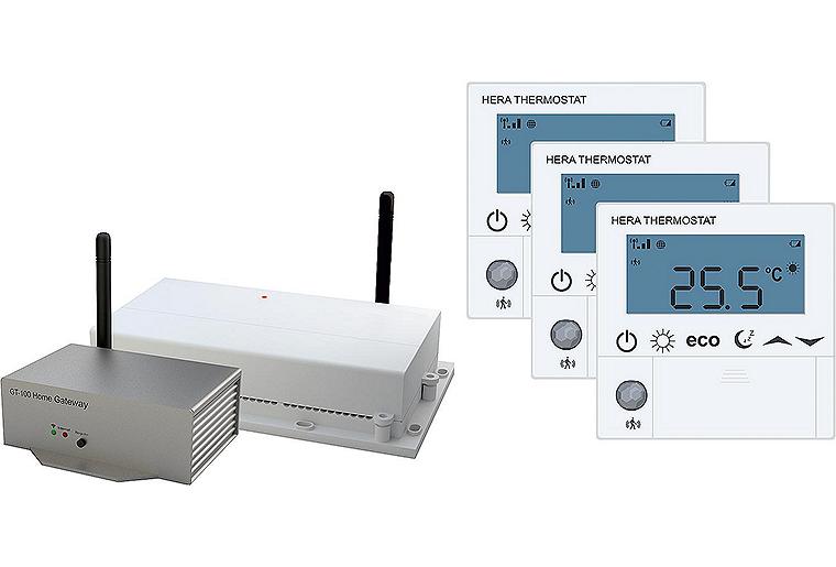 Set Hera Quattro inklusive Gateway Set Hera Quattro inklusive Gateway