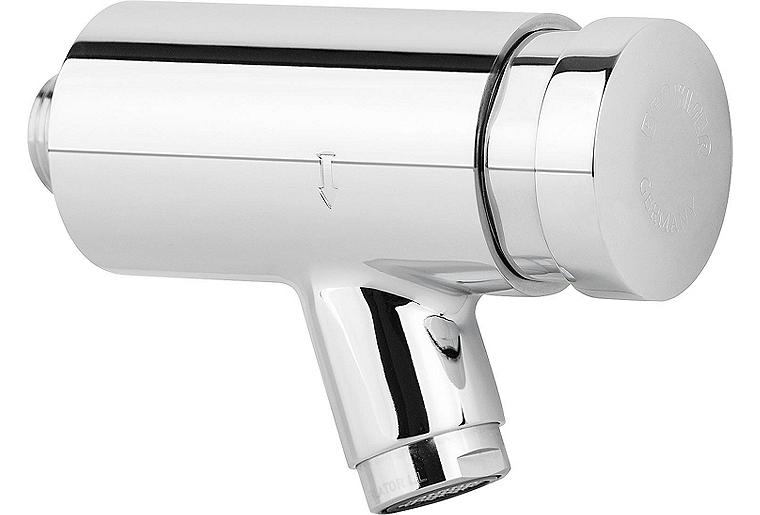 Selbstschluss-Wandventil Benkiser Ausladung 106 mm chrom