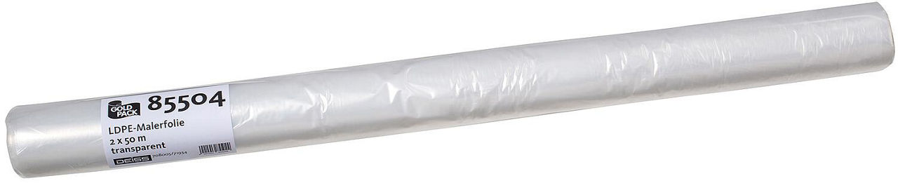 Malerfolie aus LDPE 2 x 50 Meter VPE 1 Stück Malerfolie aus LDPE 2 x 50 Meter VPE 1 Stück