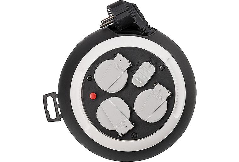 3-fach Kabelbox mit 2 USB Ladebuchsen Farbe: schwarz/weiß, 3m 3-fach Kabelbox mit 2 USB Ladebuchsen Farbe: schwarz/weiß, 3m