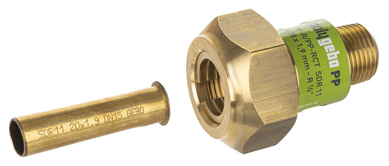 Klemmverbinder Polygebo PP A 32 x 2,9 mm – DN25(1'')