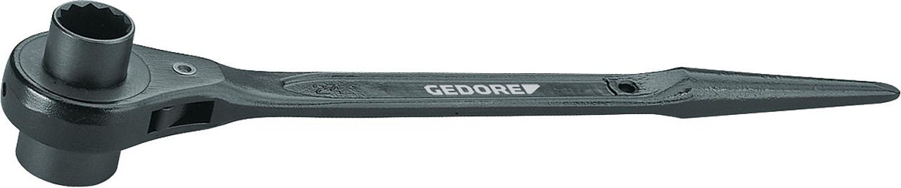 GEDORE Stahlbauknarre Doppel- 6-kant, Type 29 19x22 GEDORE Stahlbauknarre Doppel- 6-kant, Type 29 19x22