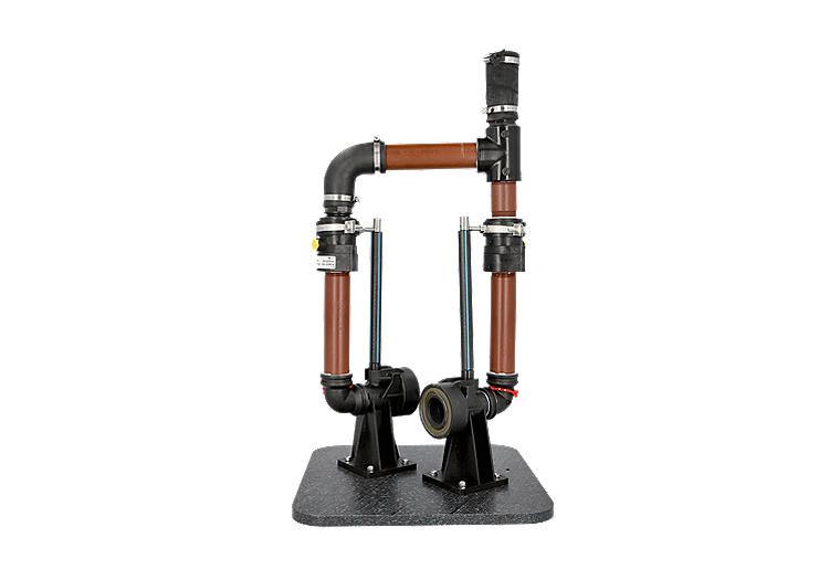 Gleitrohrsystem Jung EasyFix 32 Duo, auf Grundplatte, inkl. Steuerung Gleitrohrsystem Jung EasyFix 32 Duo, auf Grundplatte, inkl. Steuerung