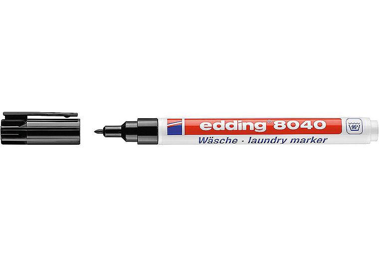 Wäschemarker Edding 8040 Farbe schwarz