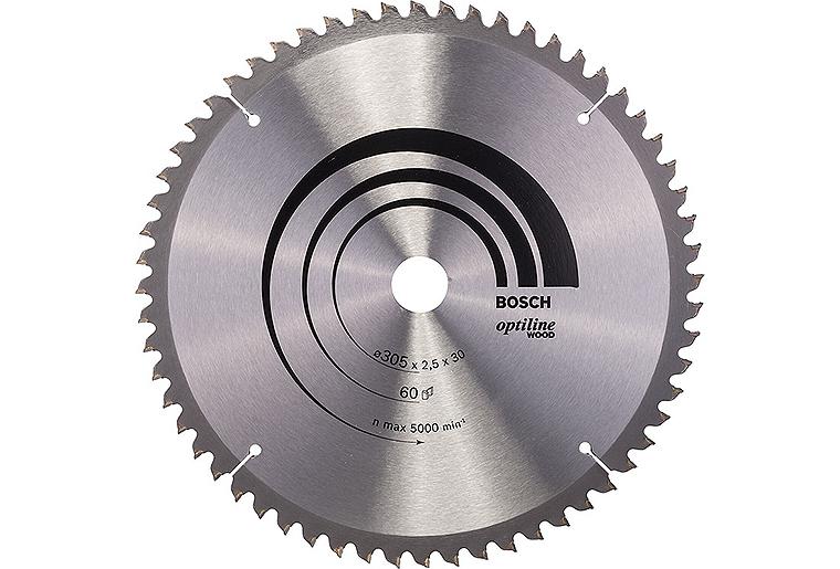 Kreissägeblatt Ø 305 x 30 x 2,5 mit 60 Zähne, für den universellen Einsatz in Holz Kreissägeblatt Ø 305 x 30 x 2,5 mit 60 Zähne, für den universellen Einsatz in Holz