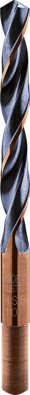 Metallbohrer ALPEN® Sprint Master Ø 19,0 x 198 mm mit abgedrehtem Zylinderschaft